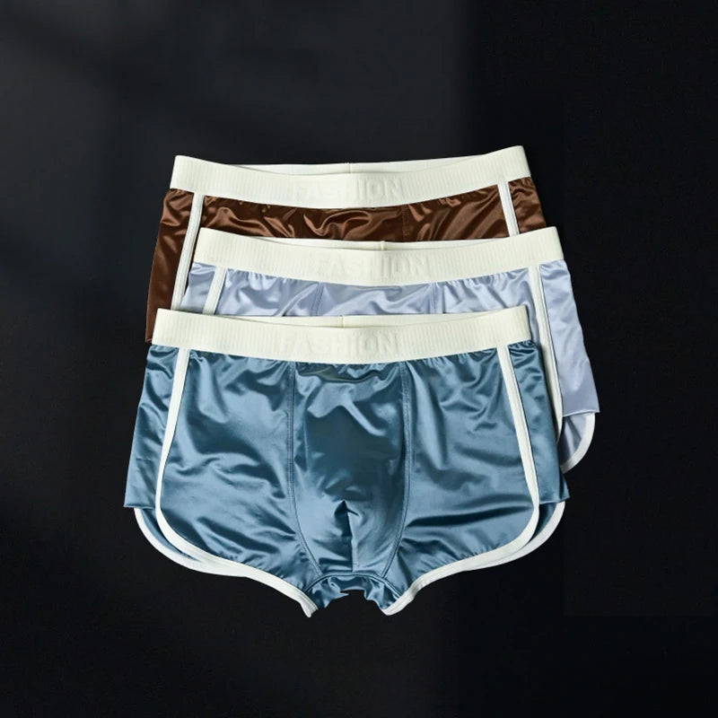 Luvia™ Luxury Ice Silk Satin-Like Boxer Shorts
